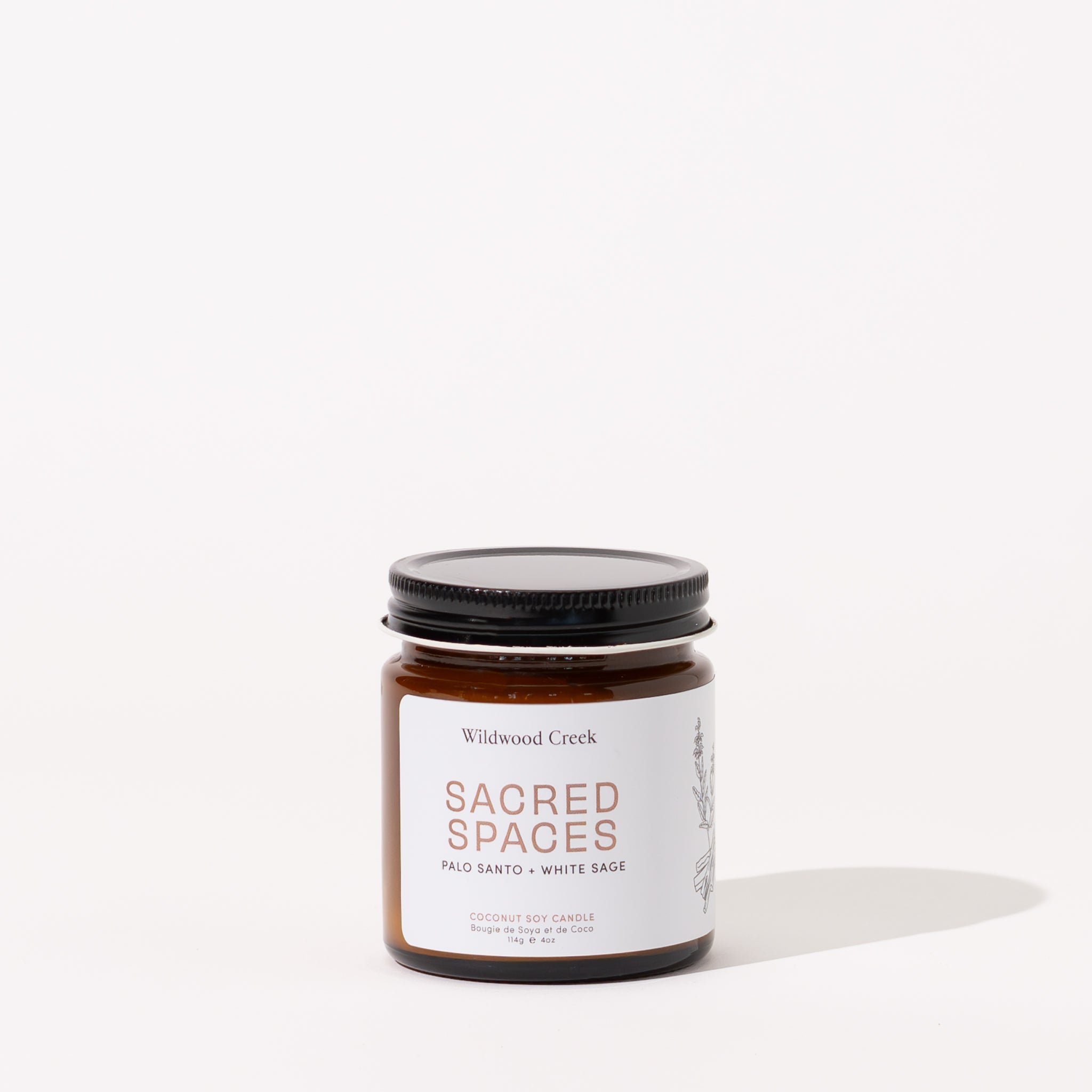 Sacred Spaces Coconut Soy Candle I WILDWOOD