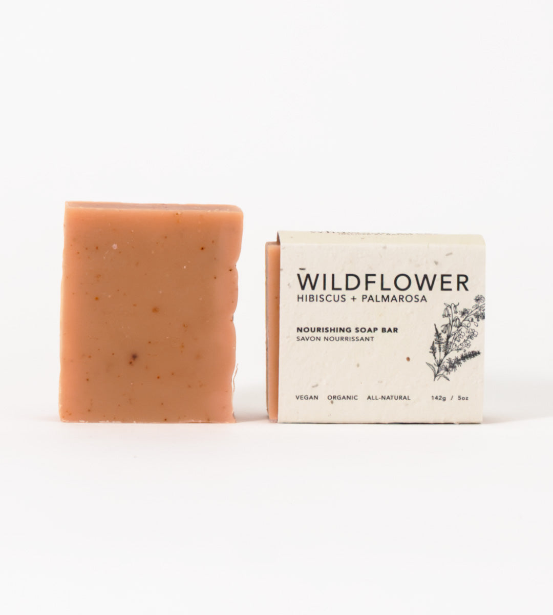 Wildflower Soap | Natural Face & Body Bar | Wildwood Creek