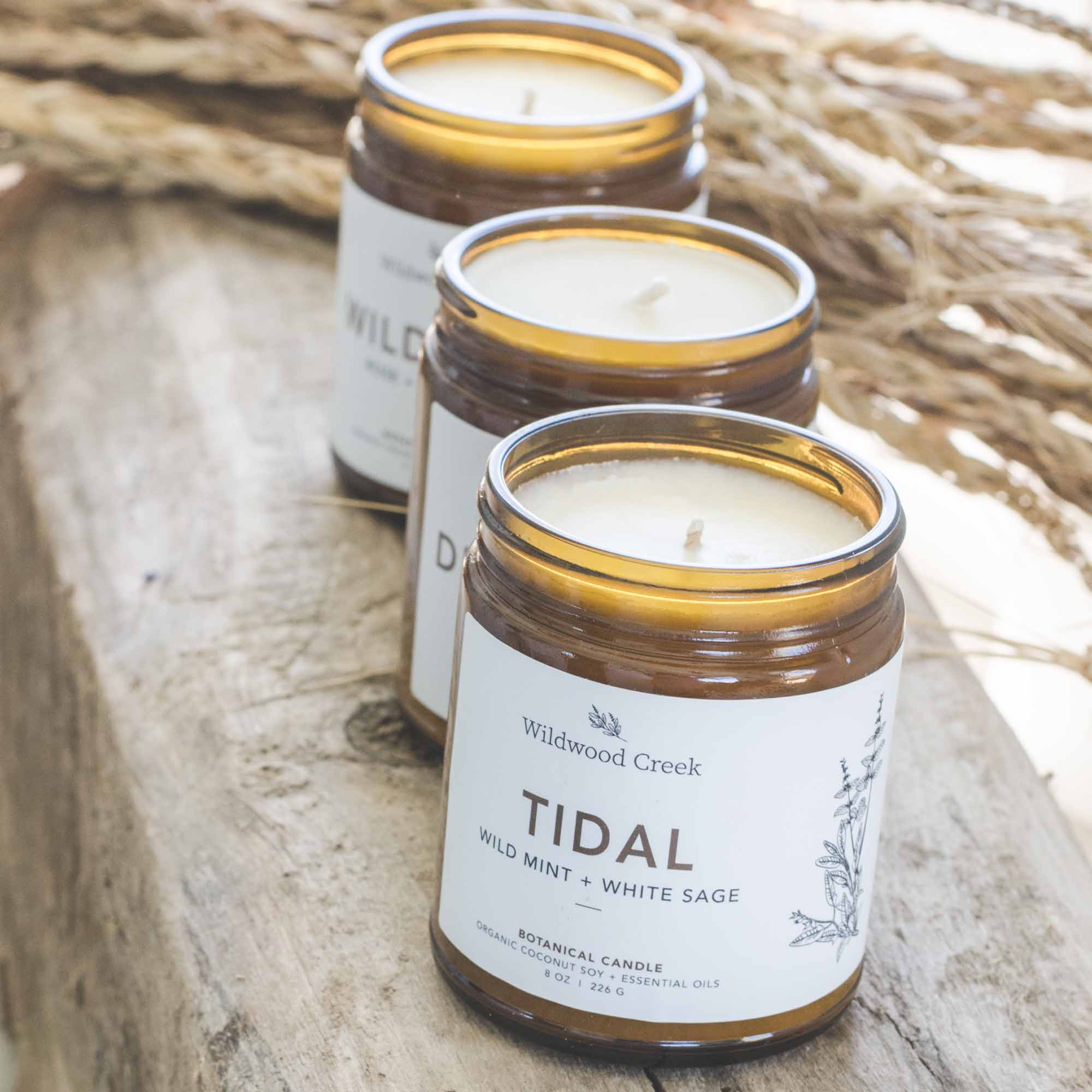 All Natural, Plant-Based and Hand Poured Soy Candles