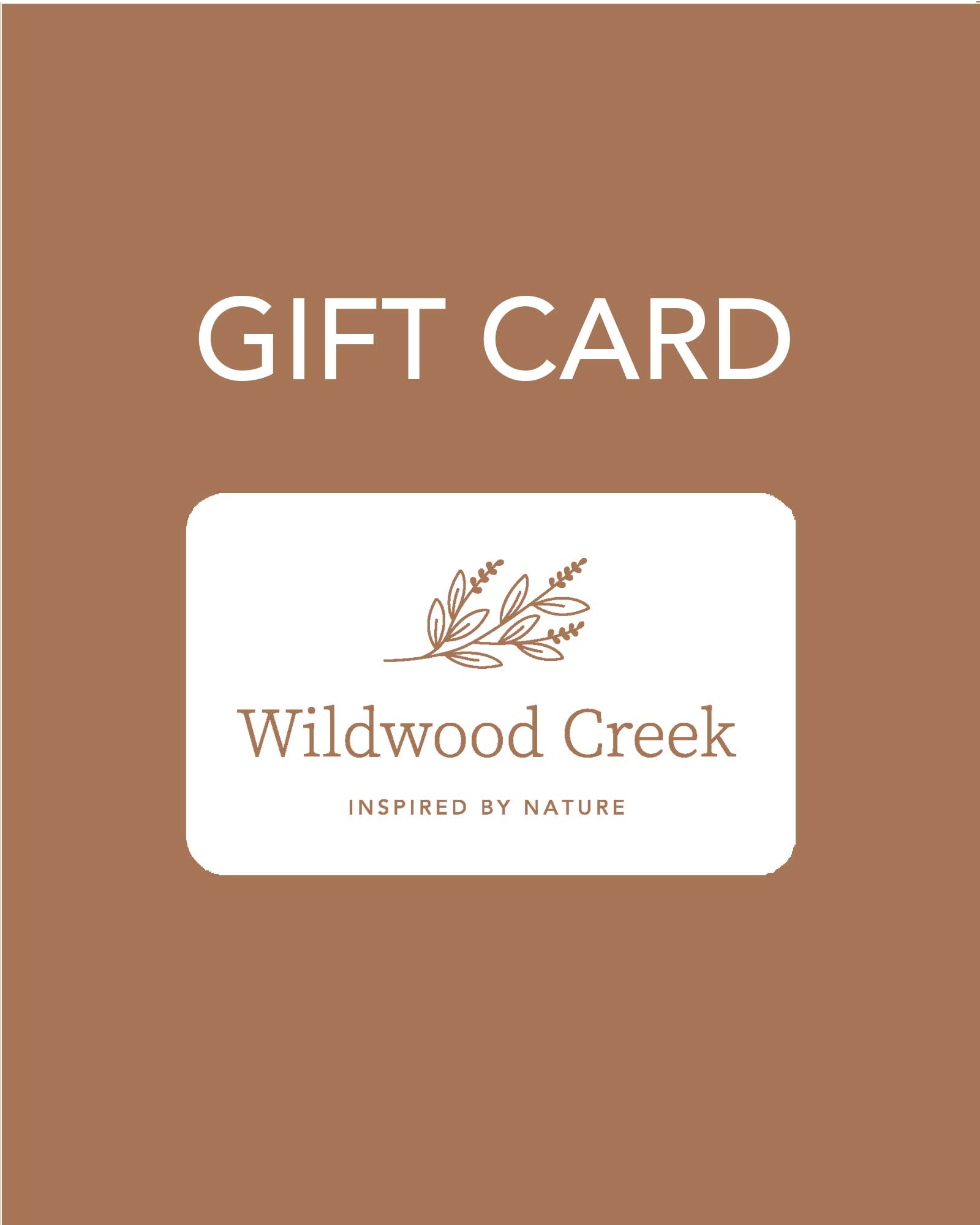 Wildwood Creek - Digital Gift Certificate